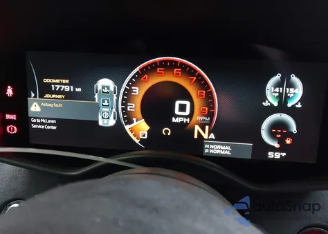 2020 Mclaren 600Lt from USA, damaged, VIN SBM13SAA9LW007715